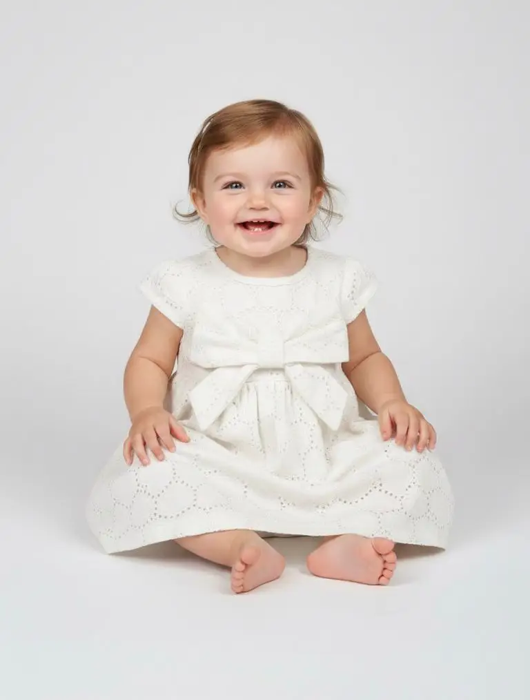 VESTIDO BB FEM COR: BRANCO